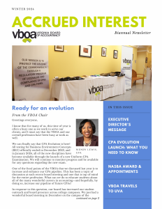 winter 2024 VBOA newsletter cover